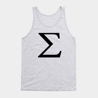 Sigma Greek Letter Tank Top